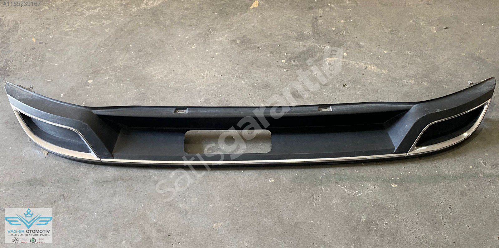 VW GOLF 7.5 ARKA TAMPON DİFİZÖR KOMPLE 5G6807568S HATASIZ