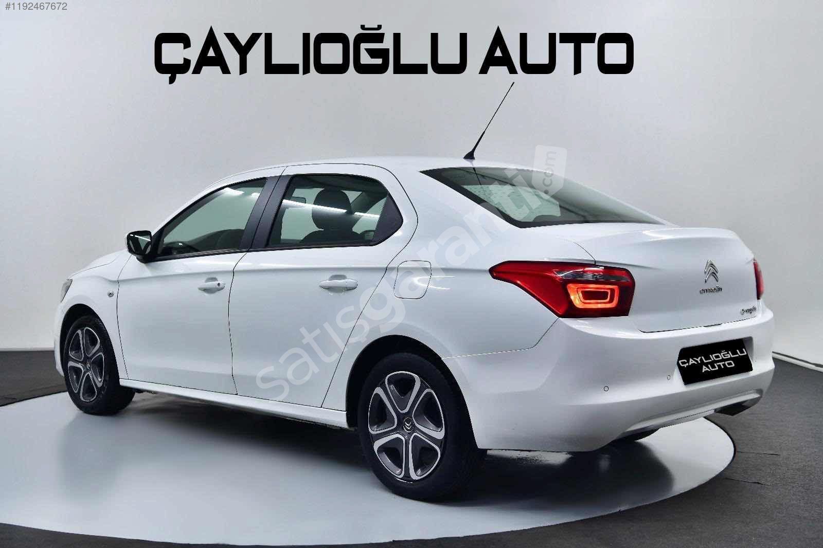 CİTROEN C-ELYSEE 1.6HDİ 36 AY KRADİ VE TAKSİT İMKANI