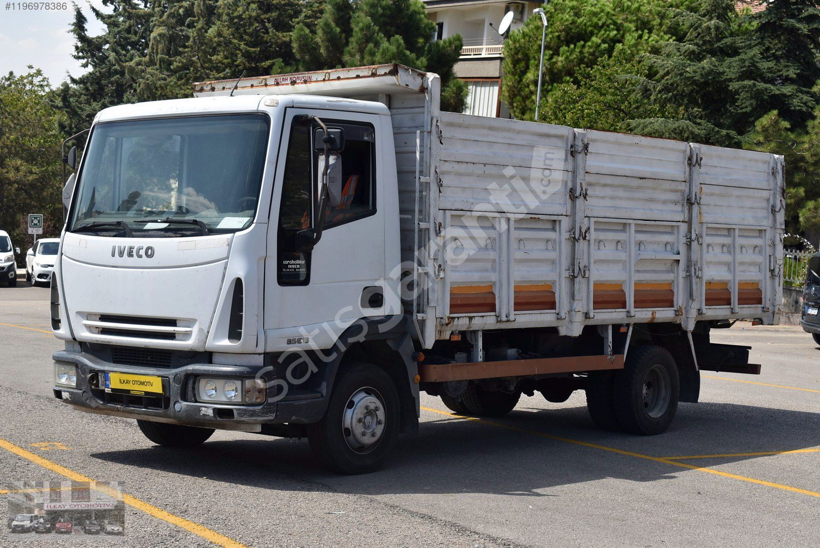 İLKAY OTO'DAN 2006 MODEL İVECO CARGO 85E 13 DAMBERLİ KAMYON