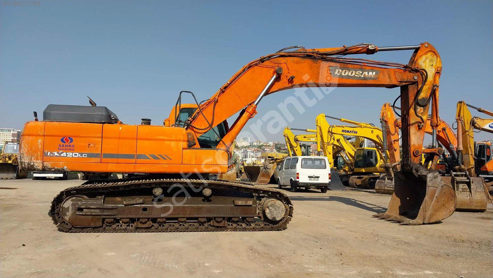 DUMANLAR***2011 DOOSAN 420 EKSKAVATÖR