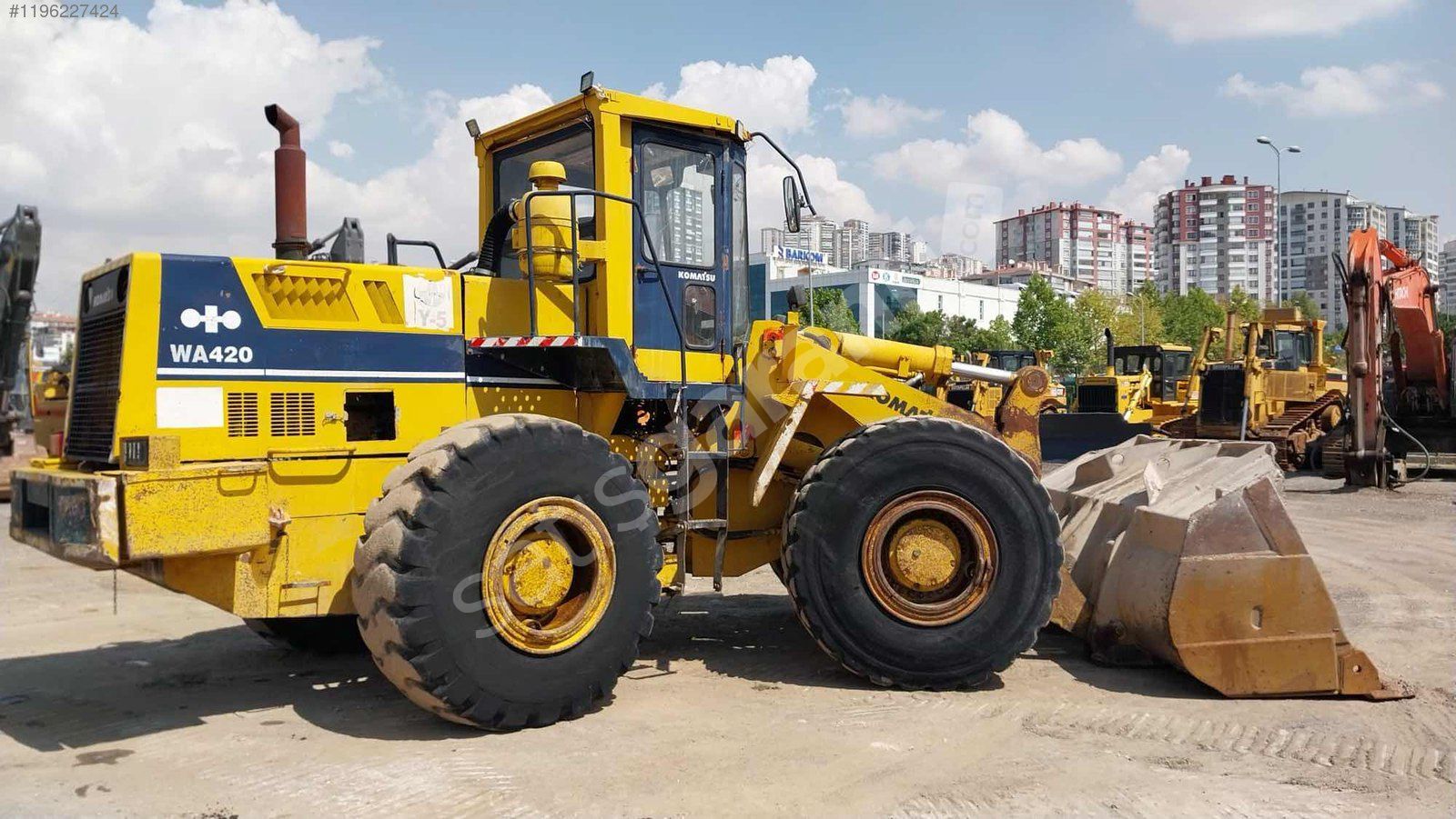 DUMANLAR***1994 KOMATSU 420 -1 LODER , Direkt işe hazır