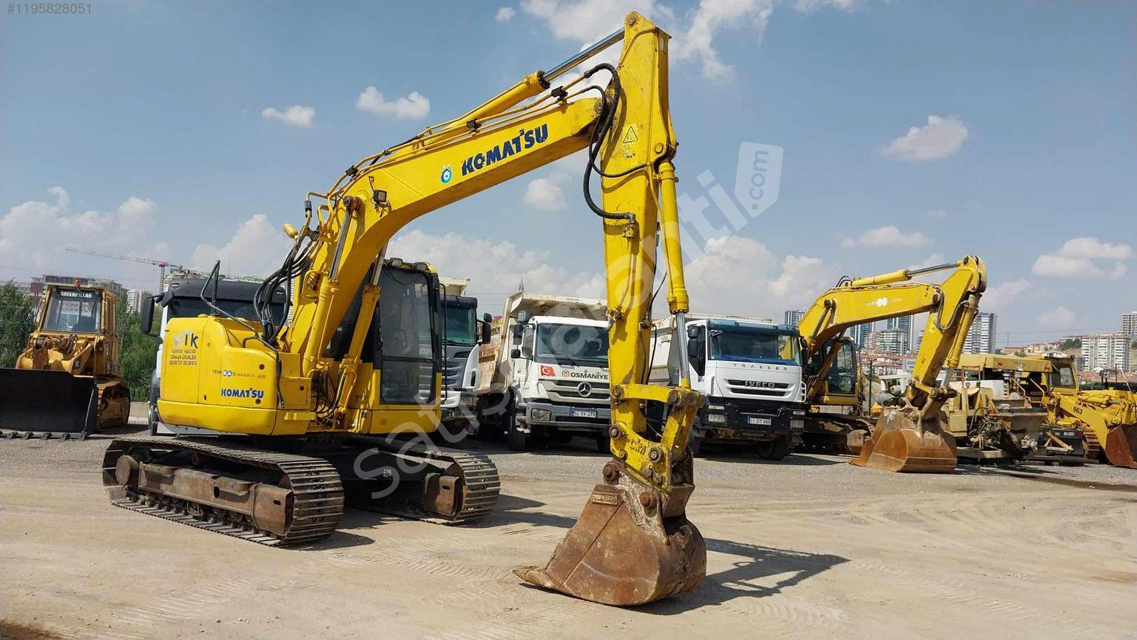 DUMANLAR***2016 KOMATSU 138 EKSKAVATÖR
