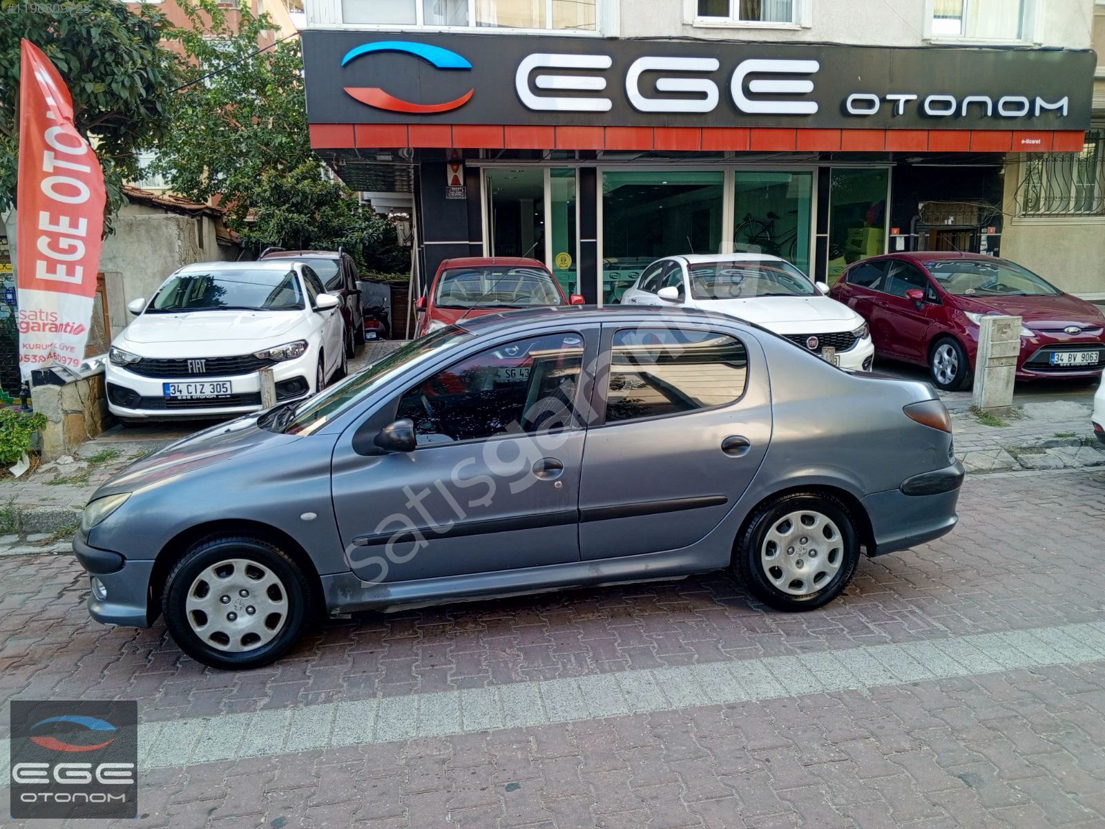EGE OTONOM'DAN.2009 MODEL PEJO 206 LPG'Lİ