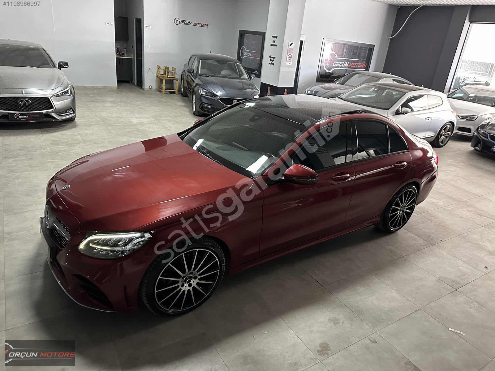 OrçunMotors C200d AMG SÜMBÜL KIRMIZI HAYALET