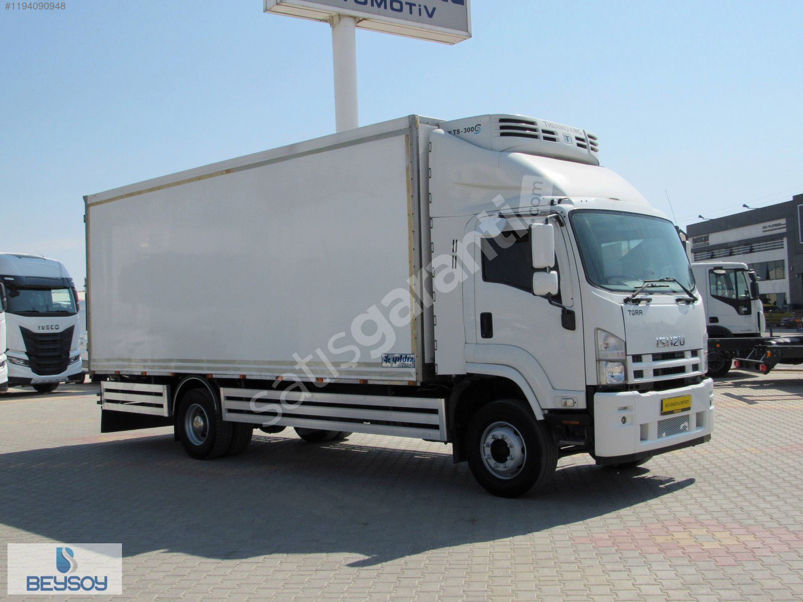 BÜYÜKSOYLU BEYSOY'DAN 2016 TORA ET KANCALI THERMO KING FRIGO A/C