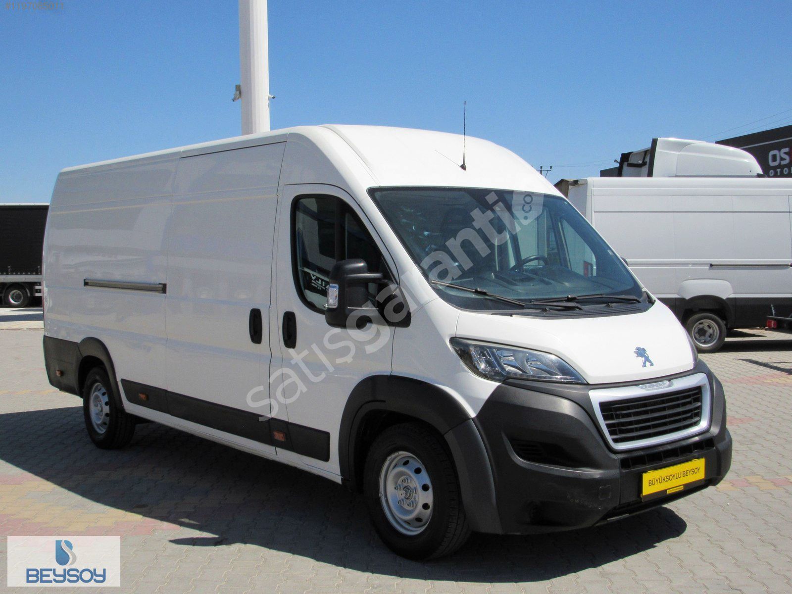 BÜYÜKSOYLU BEYSOY'DAN 2018 BOXER 2.0 BLUEHDİ 15M³ PANELVAN 163Hp