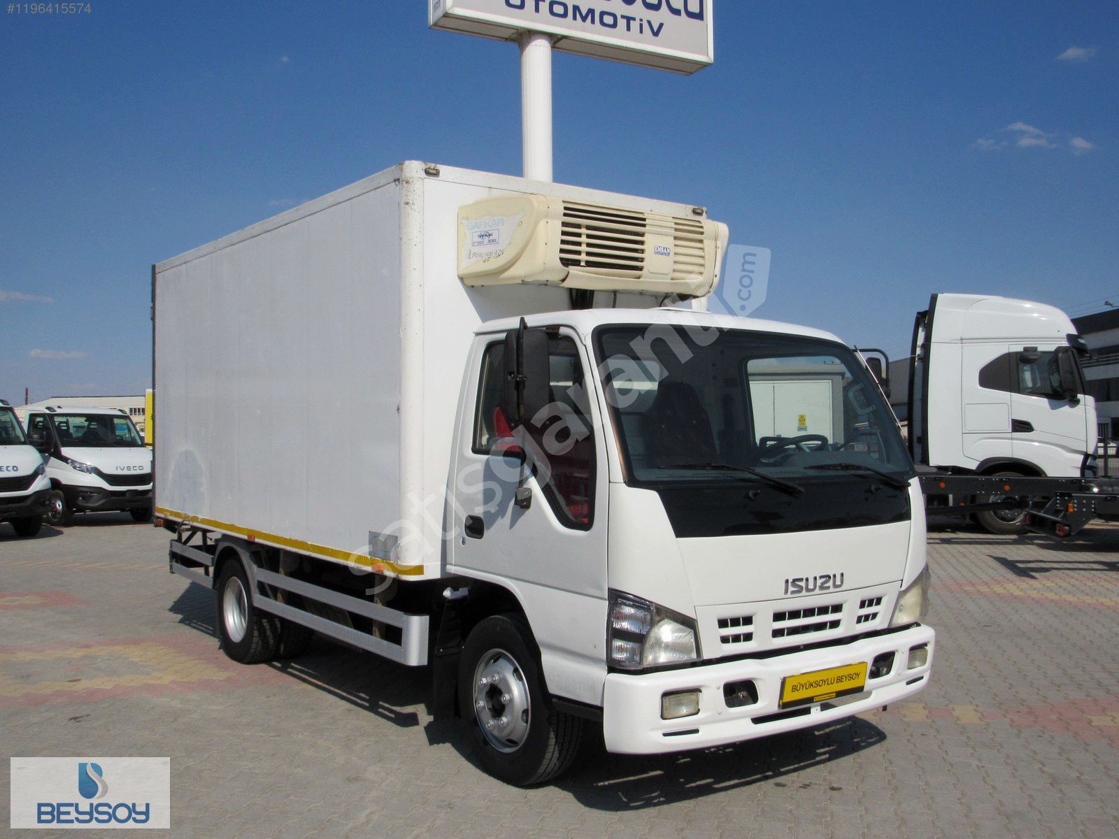 BÜYÜKSOYLU BEYSOY'DAN 2008 ISUZU NPR FRİGOFRİK KAPALI KASA 142Hp