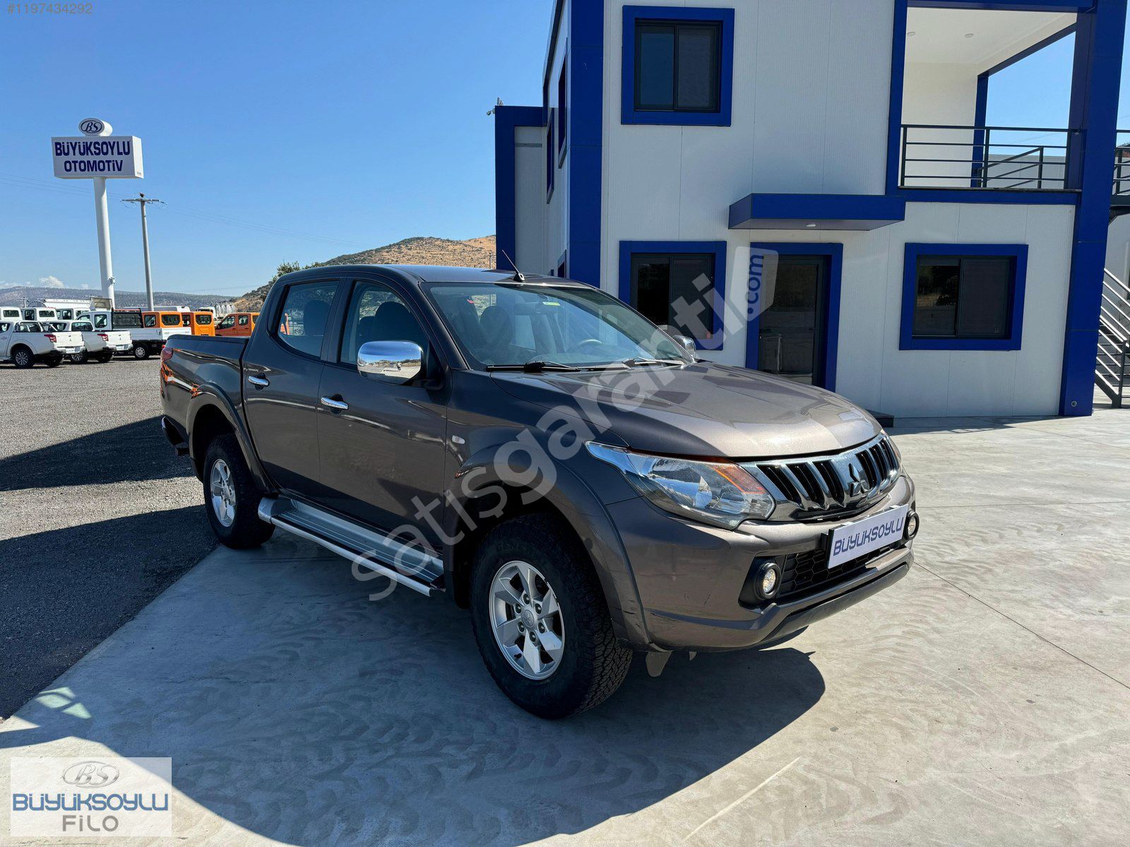 BÜYÜKSOYLU FİLO/2018 MITSUBISHI L200 ÇİFT KABİN KAMYONET 4X2