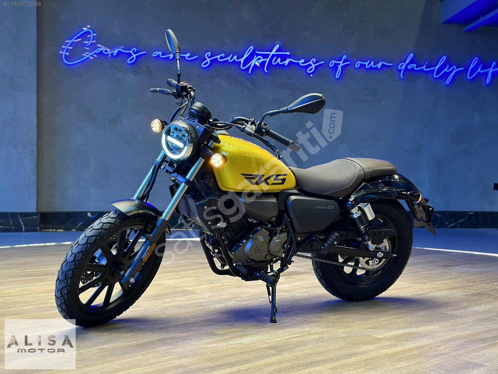 ALİSA'DAN RKS SRV125 HEMEN TESLİM KREDİ KARTINA TAKSİT
