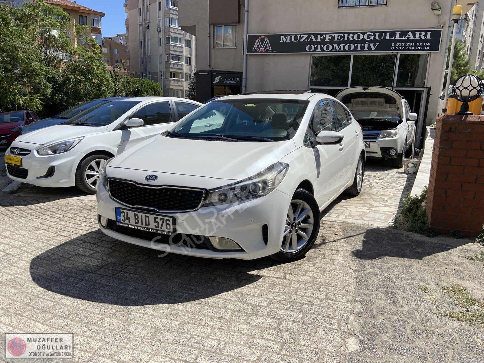 SUNROOFLU DEĞİŞENSİZ KAZASIZ 2017 KİA CERATO 1.6 CRDI TKS KREDİ