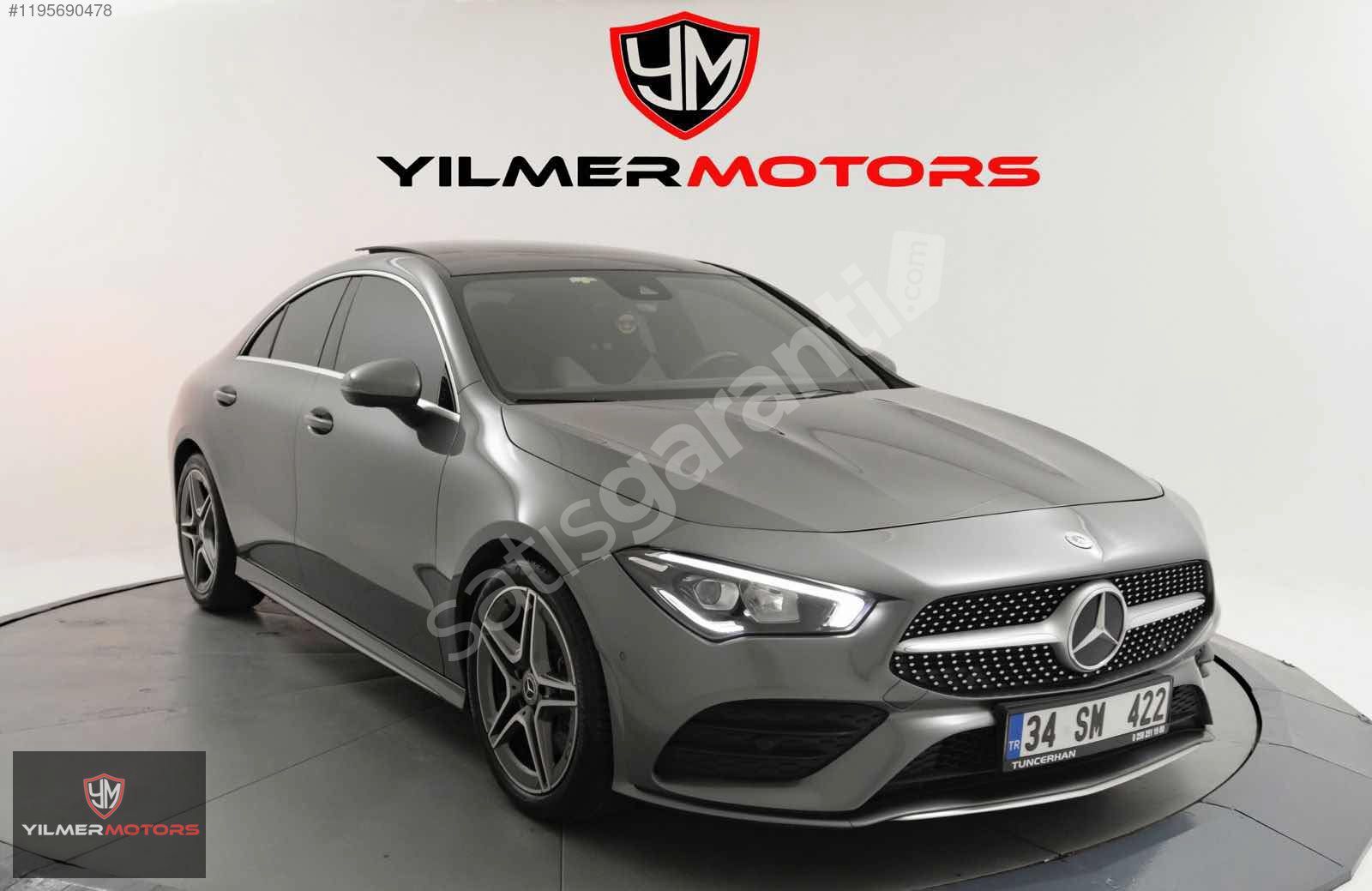 YILMER MOTORS'dan 2020 MERCEDES CLA 200 AMG+ HATASIZ İMZALI SERİ