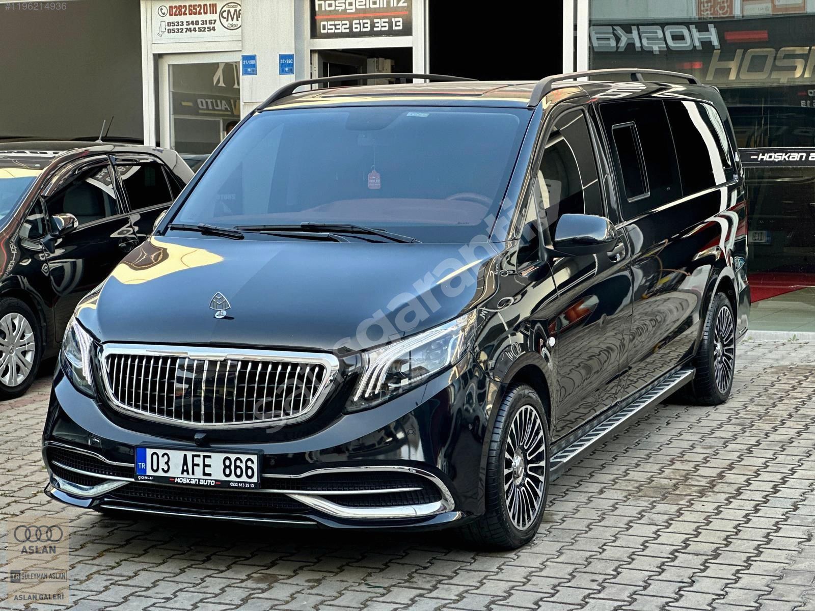 KREDİ KARTINA 12 AY TAKSİT İMKANI,, VİTO TOURER SELECT EXTRA VİP