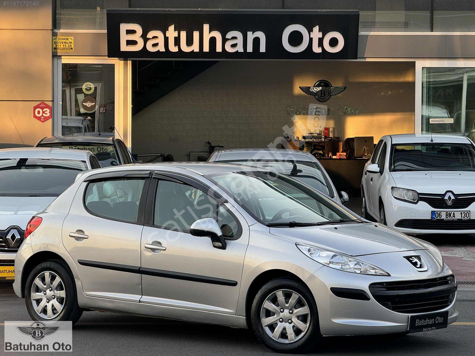 Batuhan~PEUGEOT 207~KLİMA~4 AİRBAG~BAKIMLI~KREDİ KARTI GEÇERLİ
