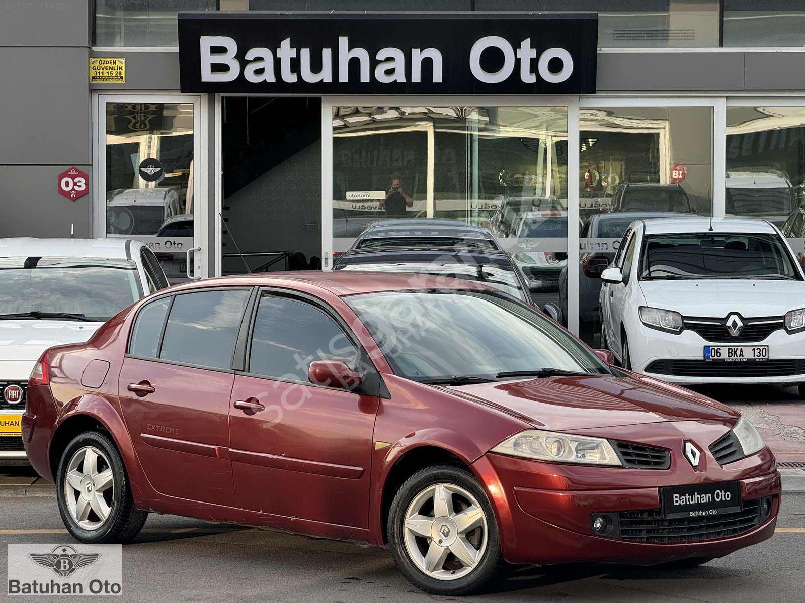 Batuhan~2007 MEGANE~3 PARÇA BOYALI~BAKIMLI~XENON FAR~KLİMA~ABS