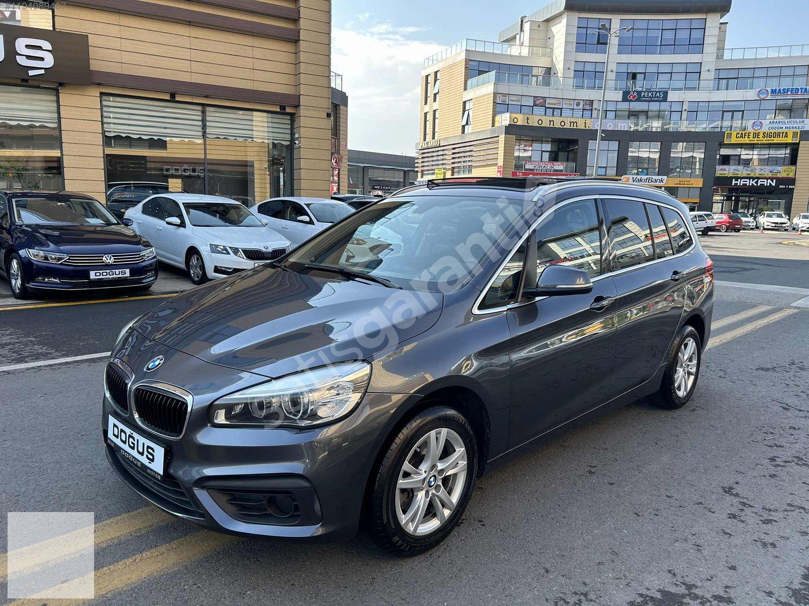 DOĞUŞDAN BMW 2.16 GRAND TOURER 7 KİŞİLİK +TAMAMINA KREDİ İMKANI+