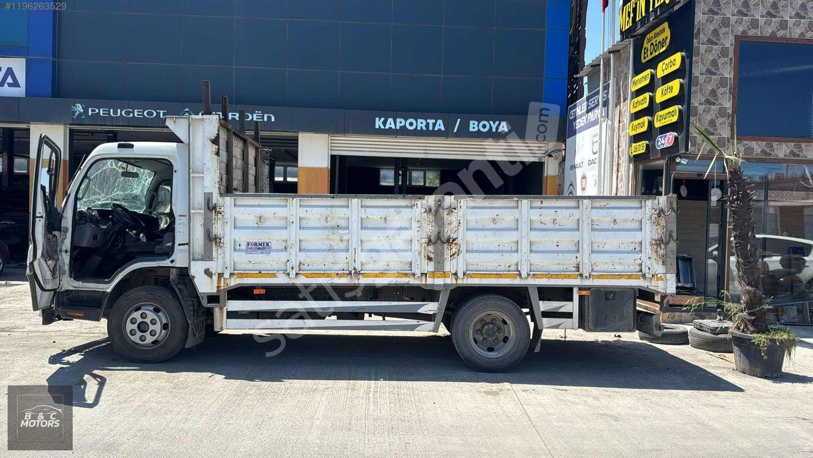 B&C MOTORS MİTSUBİSSHİ CANTER TF B85 DUONİC KAMYON 2017