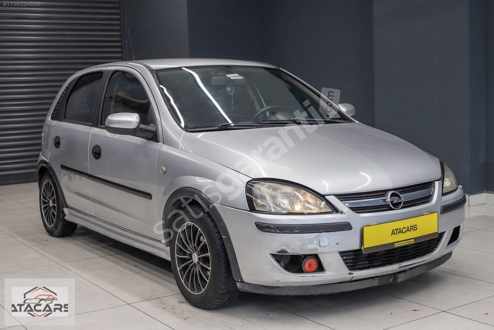 ATA-CARS 2004 OPEL CORSA C OTOMATİK DEĞİŞENSİZ +12AY KREDİ KART