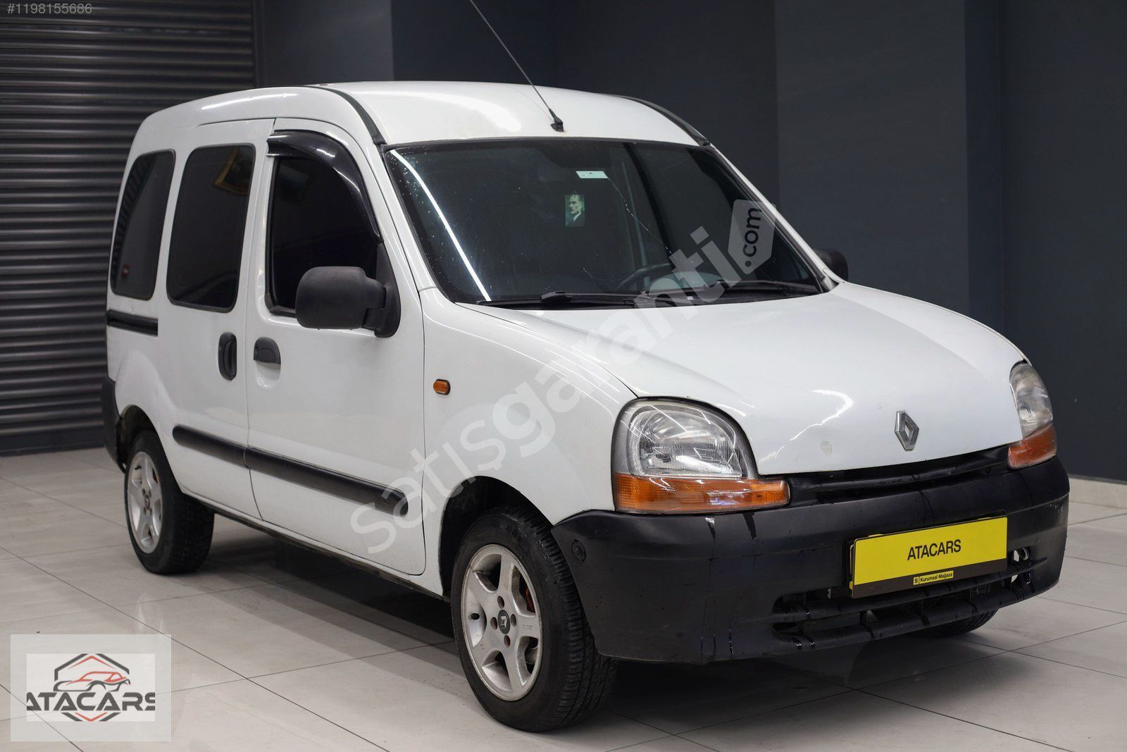 ATA-CARS 2000 RENAULT KANGO CAMLI VAN +12 AY KREDİ KART İMKANI