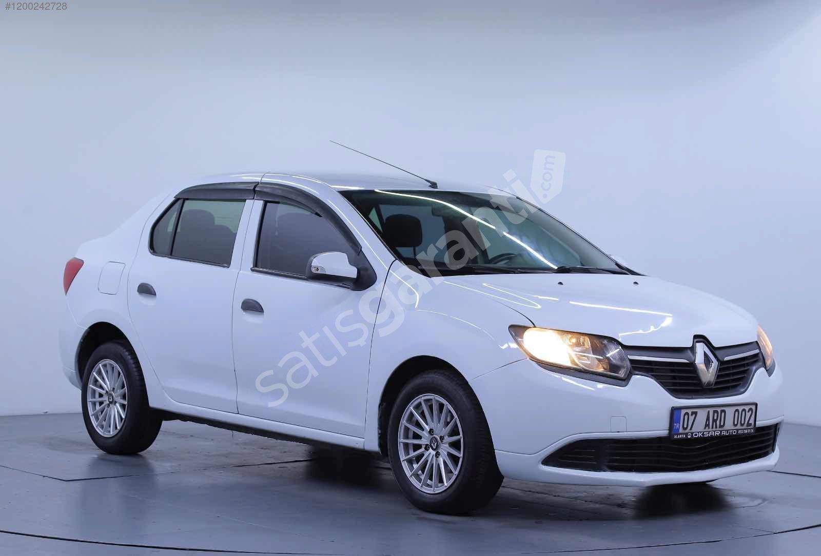 TEMİZ RENAULT SYMBOL 1.2 JOY SIFIR MOTOR 2014 BENZİN & LPG