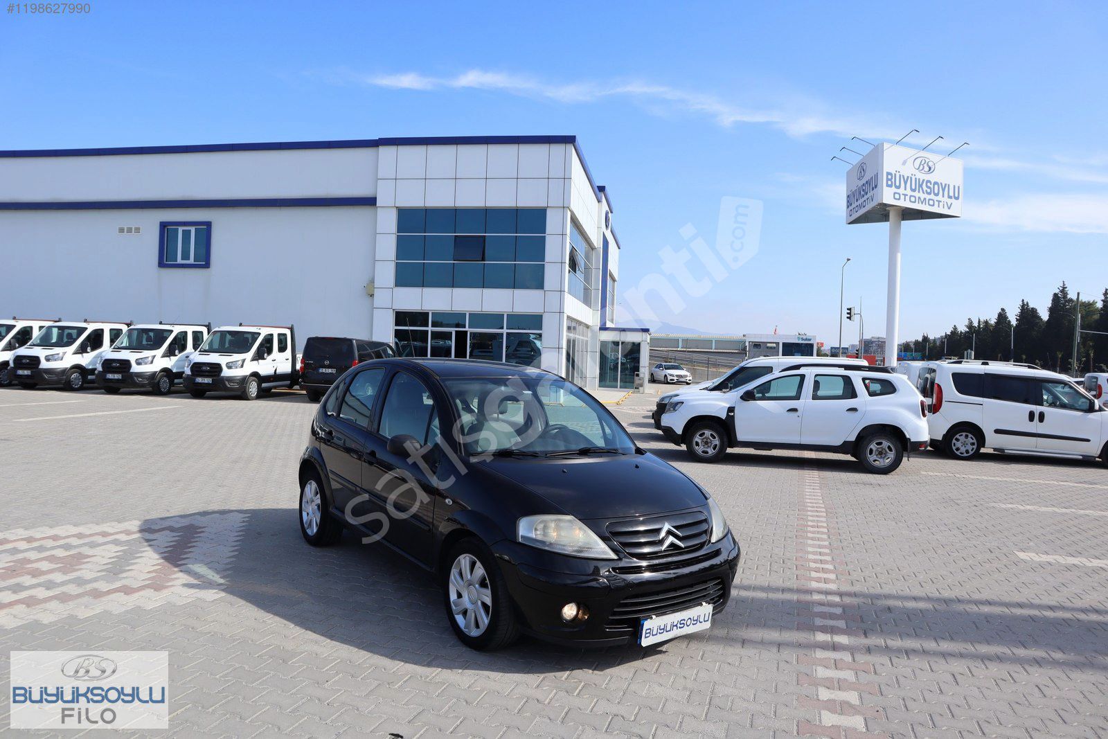 BÜYÜKSOYLU FİLO'DAN 2009 MODEL CİTROEN C3 SX 1.6 OTOMATİK 110HP