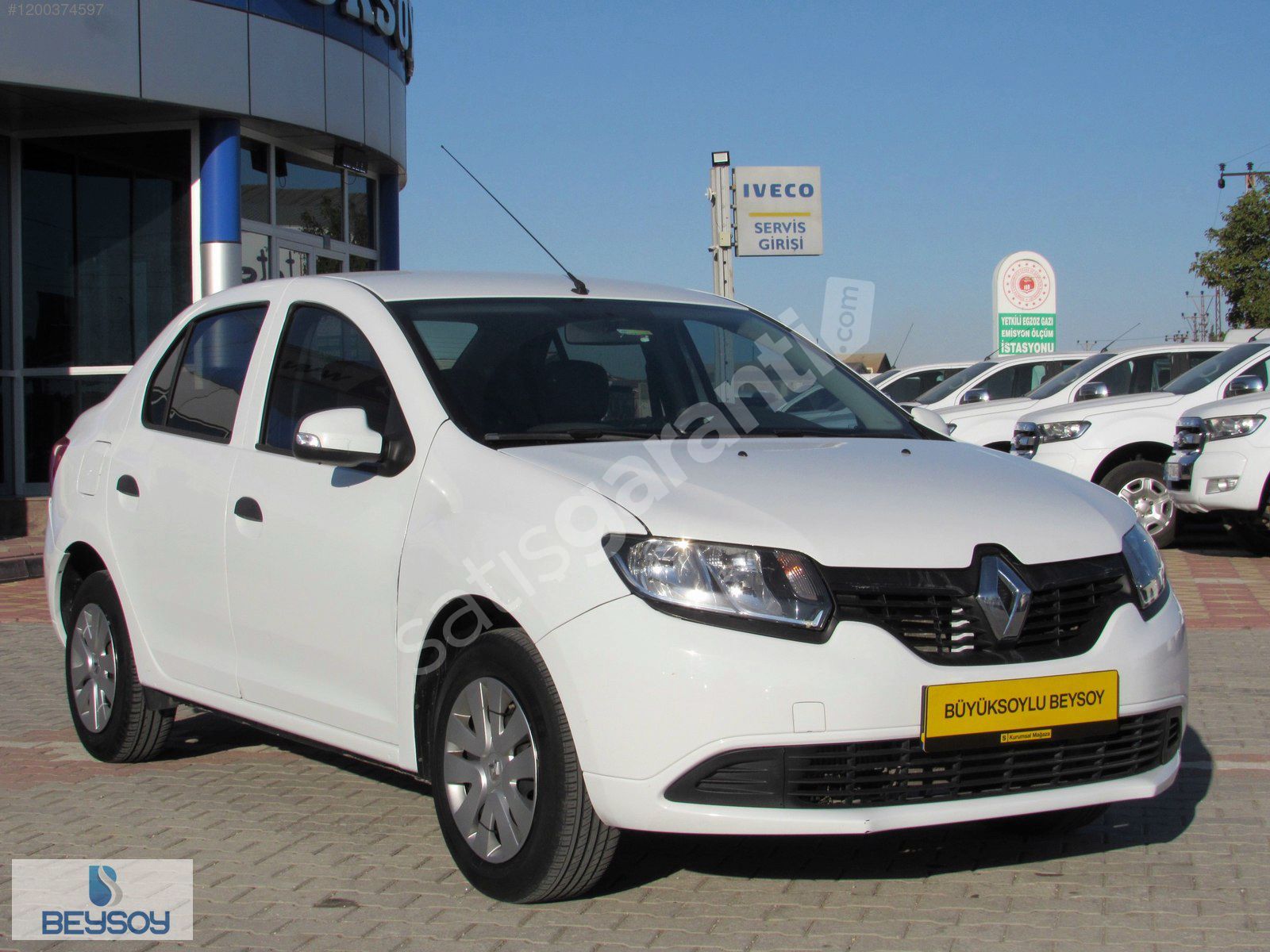 BÜYÜKSOYLU BEYSO'YDAN 2015 RENAULT SYMBOL JOY 1.5 DCI 90 Hp
