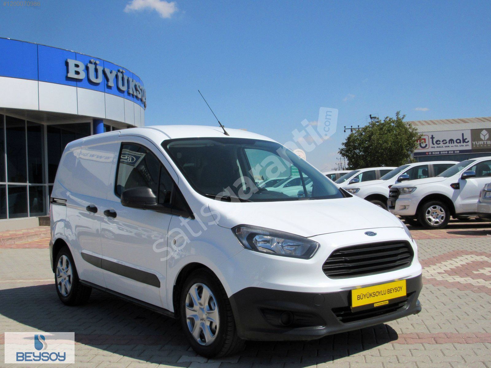 BÜYÜKSOYLU BEYSOY'DAN 2018 TRANSIT COURIER 1.5TDCI TRENDVAN A/C