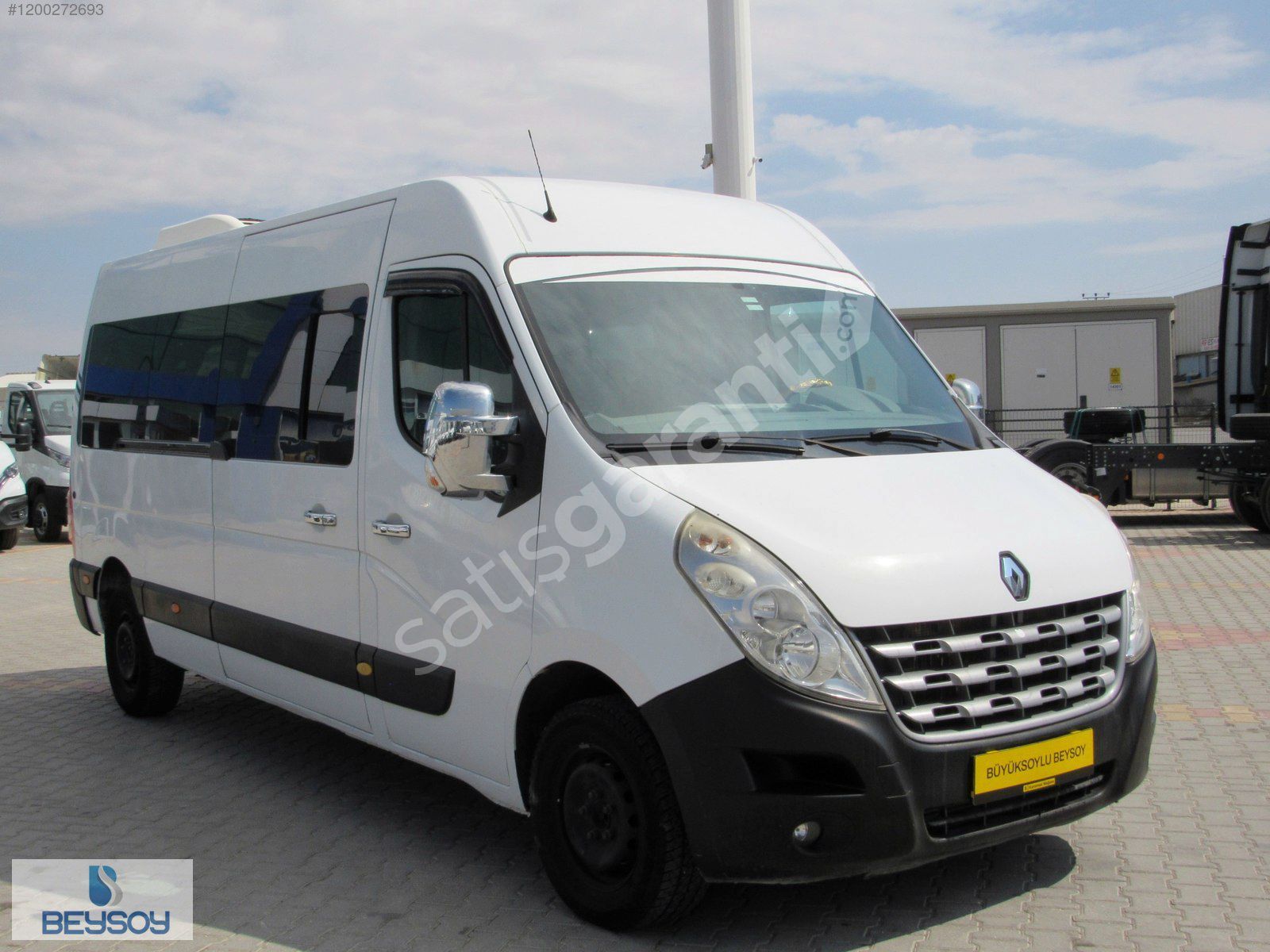 BÜYÜKSOYLU BEYSOY'DAN 2012 RENAULT MASTER MİNİBÜS 16+1 125Hp A/C