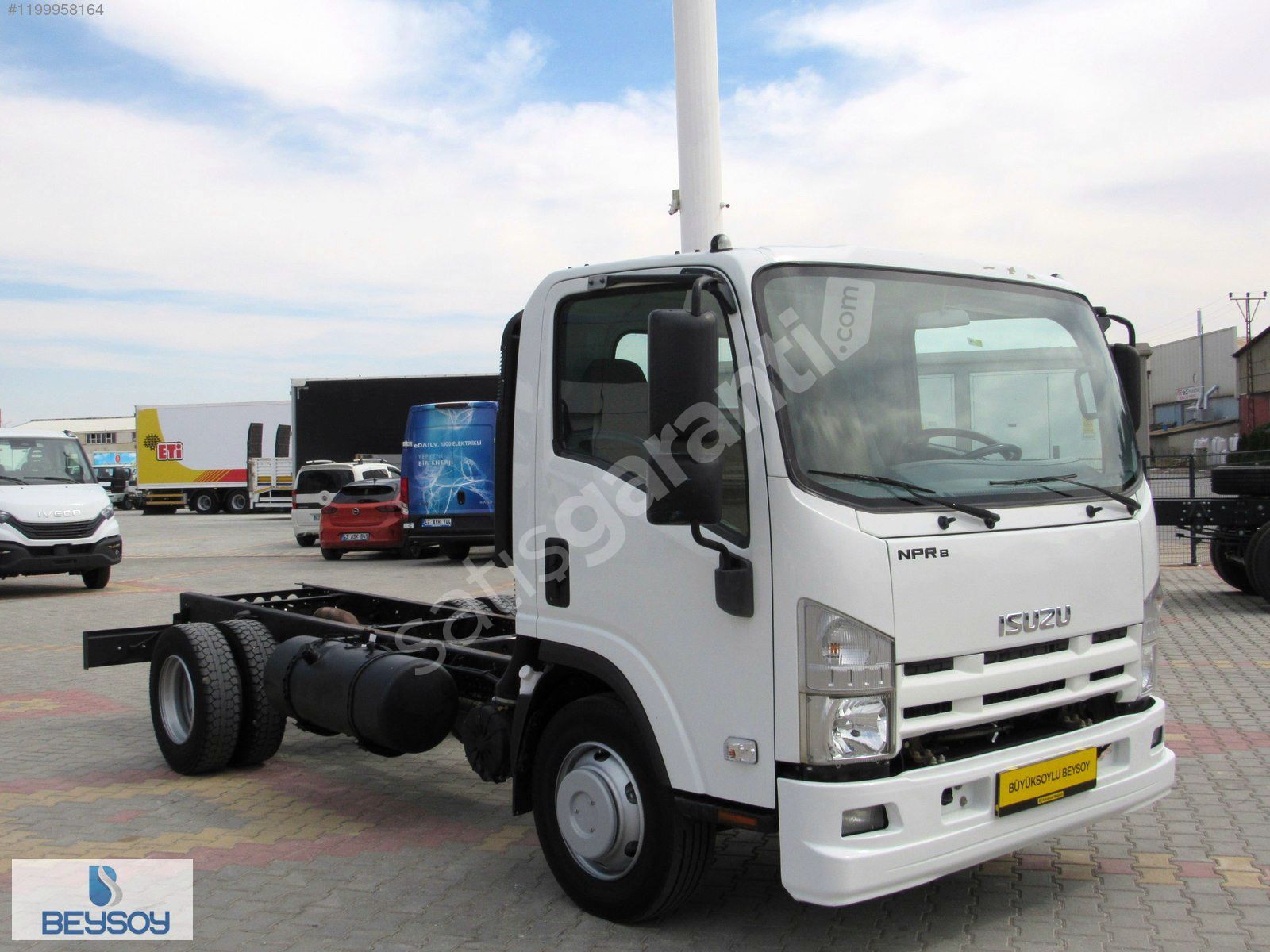 BÜYÜKSOYLU BEYSOY'DAN 2016 ISUZU NPR 8 ŞASE KAMYON 155 Hp