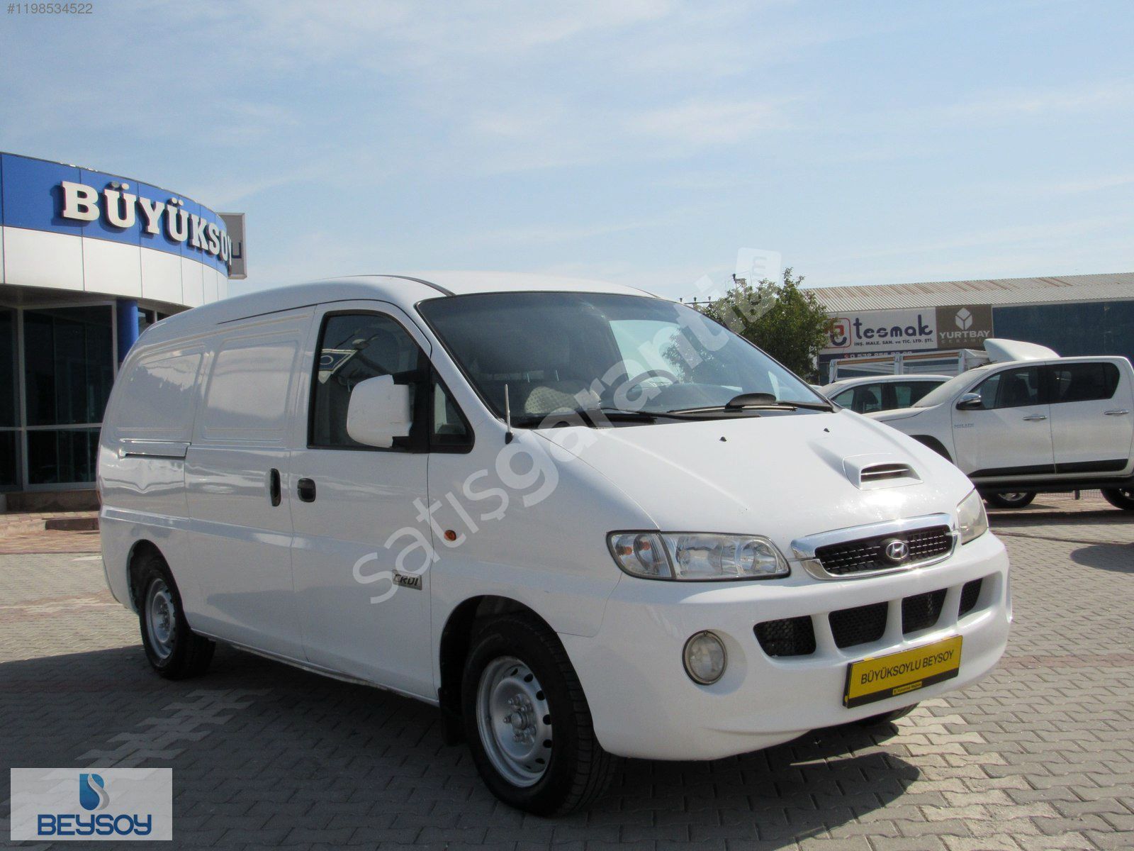 BÜYÜKSOYLU BEYSOY'DAN 2007 HYUNDAI STAREX PANELVAN 140 Hp A/C