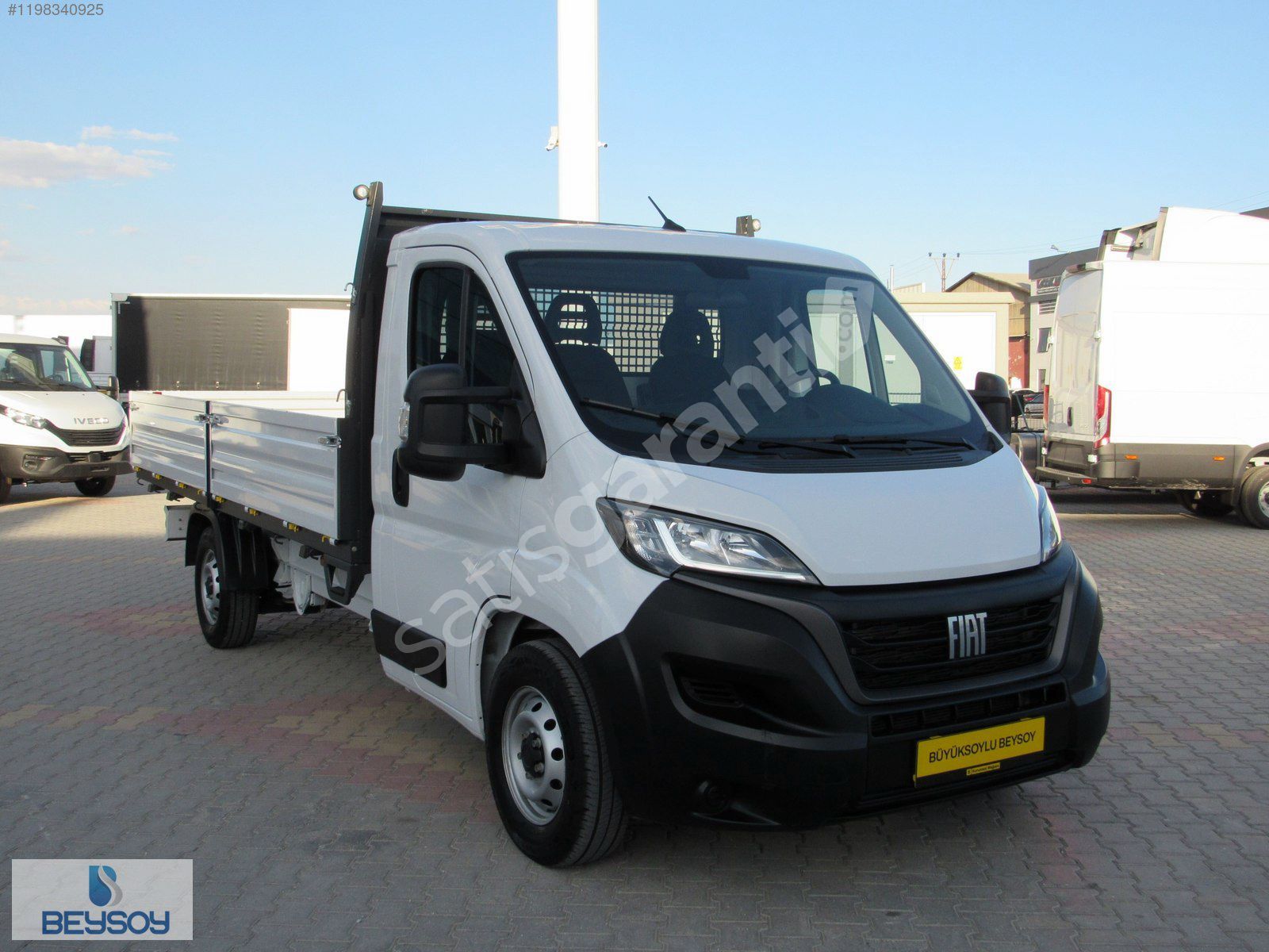 BÜYÜKSOYLU BEYSOY'DAN 2023 DUCATO 2.2 M.JET 4200 XL KAMYONET A/C