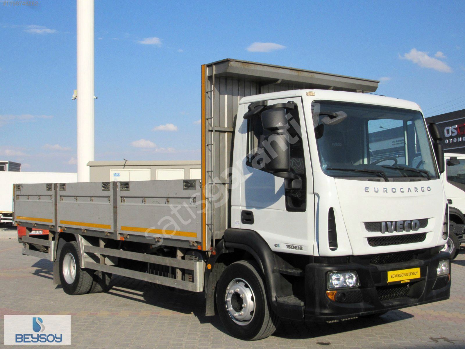 BÜYÜKSOYLU BEYSOY'DAN 2012 EURO CARGO 150E18 AÇIK KASA KAMYON