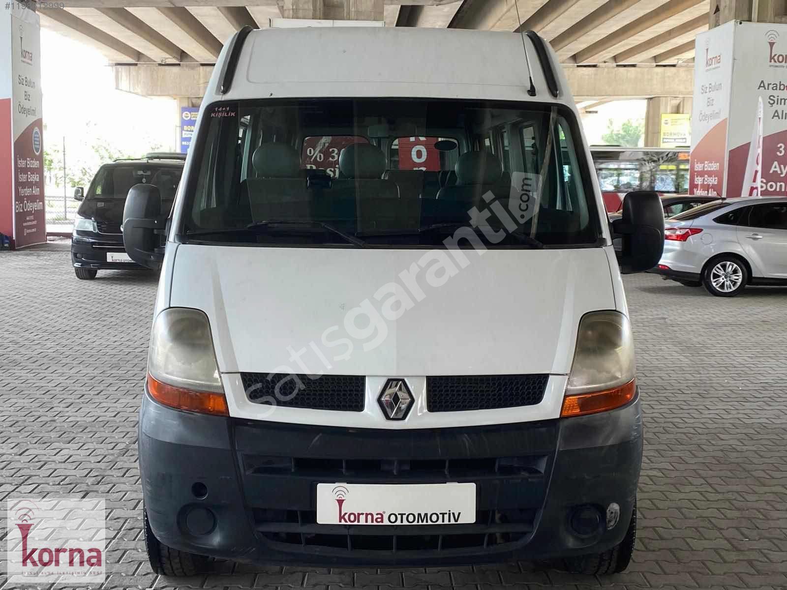 12 AY TAKSİTLE KlİMALI 2007 RENAULT MASTER 13+1