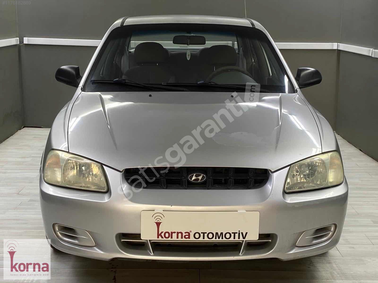 K KARTINA 12 AY TAKSİT 2001 HYUNDAI ACCENT 1.3 LX 86.000KM