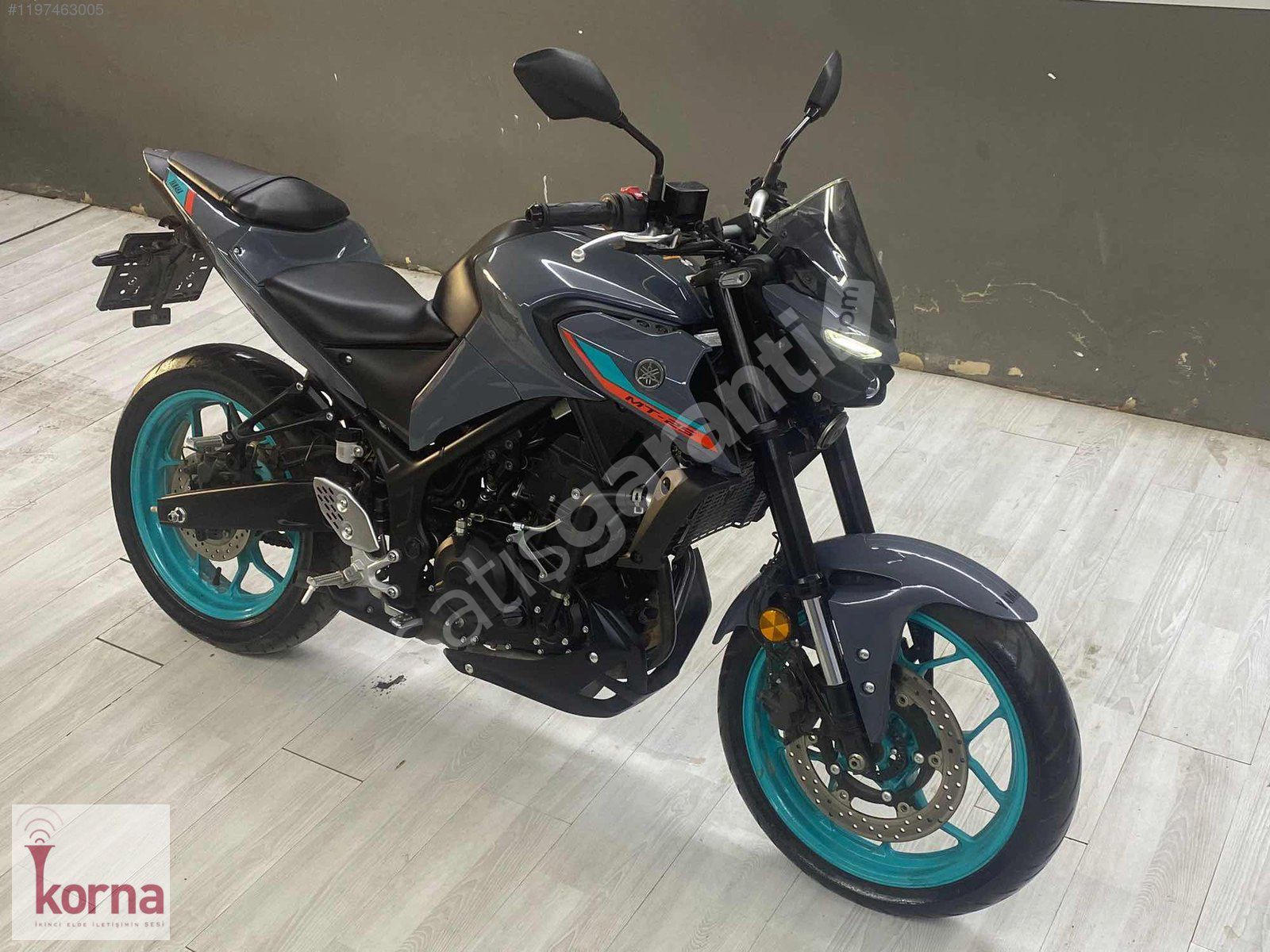 KREDİ KARTINA 12 AY TAKSİTLE YAMAHA MT-25 A ( ABS Lİ )