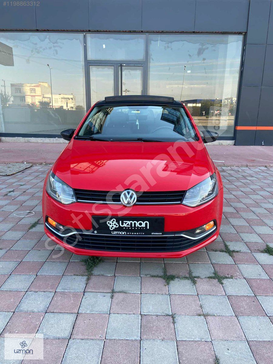 2015 VOLKSWAGEN POLO 1.4 TDİ OTOM CAM TAVAN HATASIZ BOYASIZ