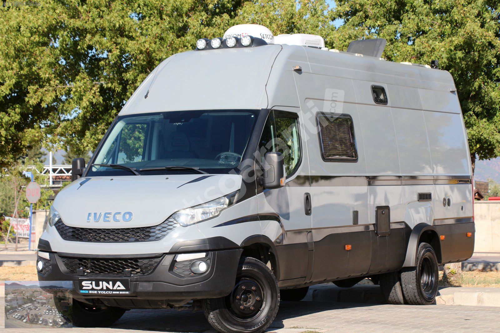 2016 İVECO MOTOKARAVAN ÖZEL_YAPIM_YATAK_WC_DUŞ_TV_GÜNEŞ_PANELİ