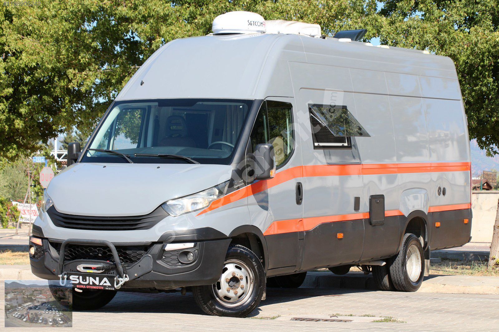 2018 İVECO MOTOKARAVAN OTOMATİK_YATAK_WC_DUŞ_TV_GÜNEŞ_PANELİ