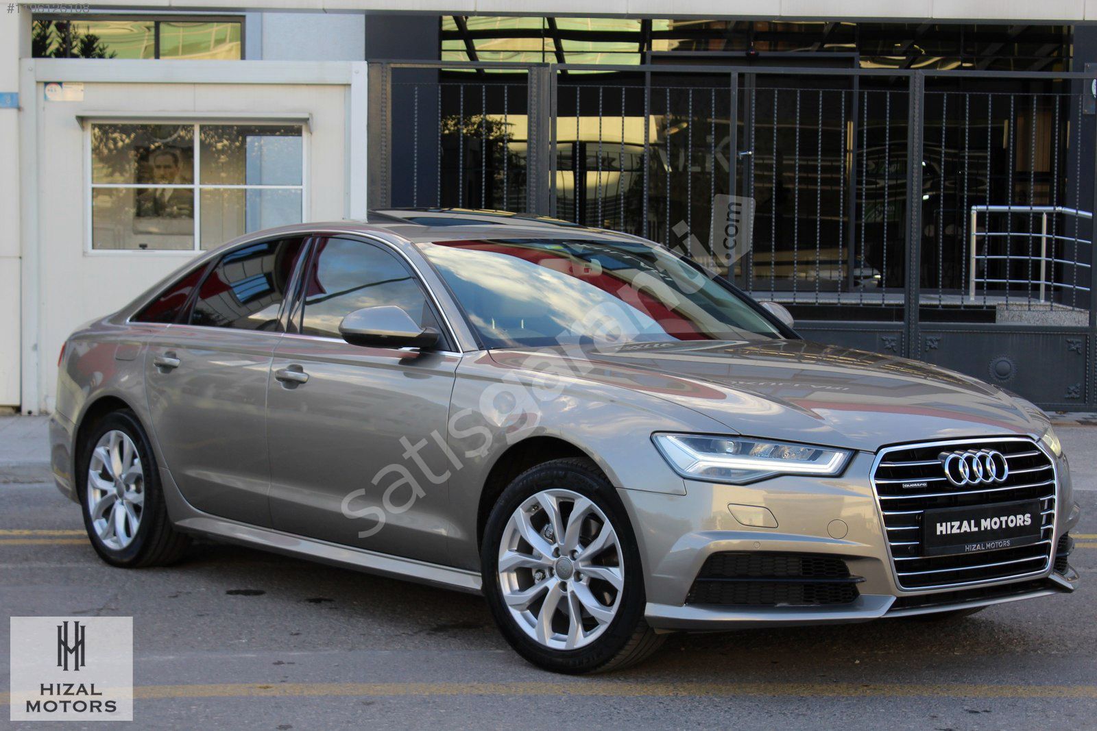 HIZAL MOTORS_2017 AUDİ A6 2.0 TDİ QUATTRO +SUNROOF+HAFIZA KOLTUK