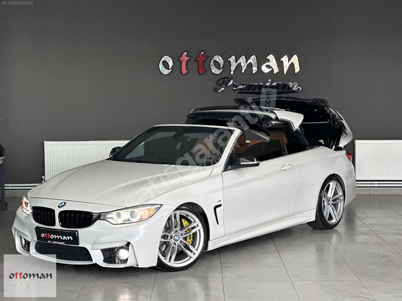 OTTOMAN-2014 BMW 428İ CABRİO SEDEFLİ BEYAZ İÇİ TABA EKSTRL 245HP