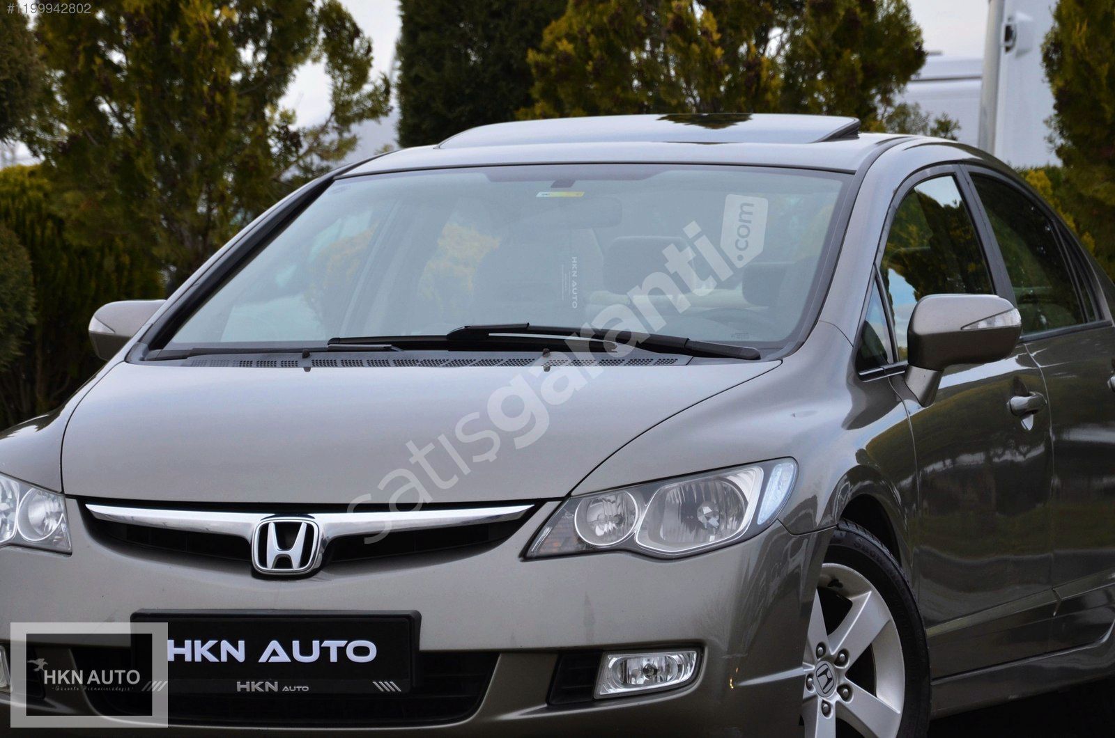 2009 HONDA CIVIC ELEGANCE SUNROOF ORJ 189 BIN KM'De LPG'Li''