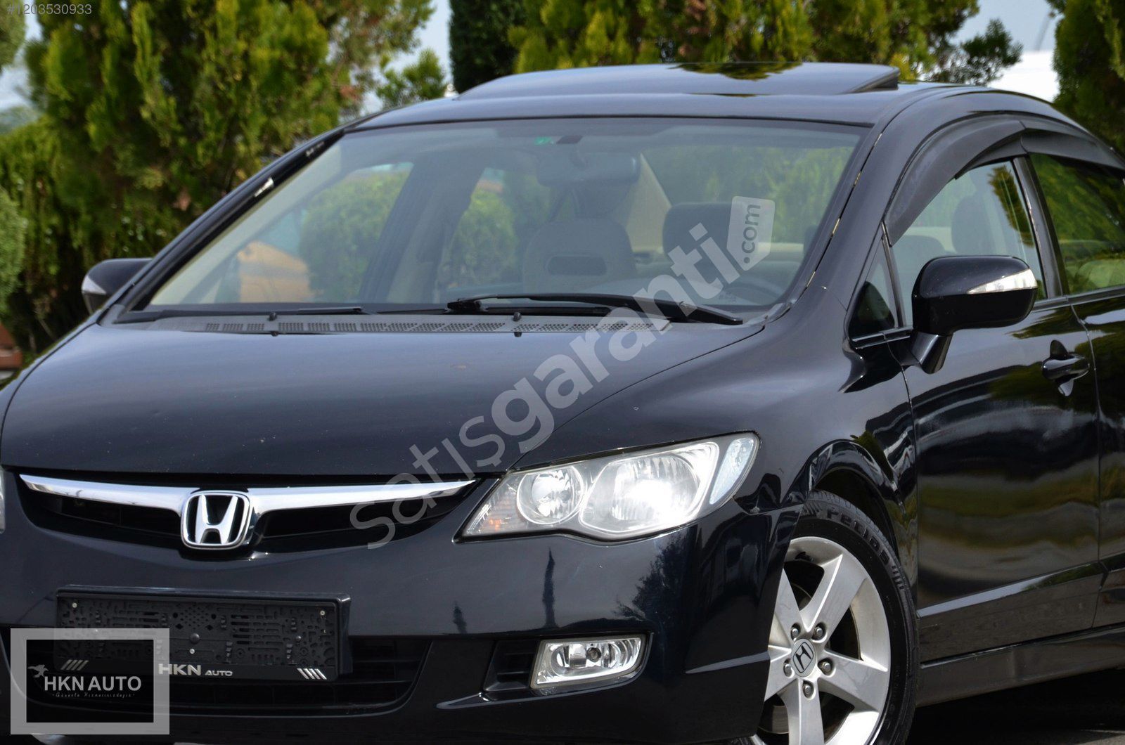 2007 HONDA CIVIC ELEGANCE SUNROOF ORJ 235 BIN KM'De LPG'Li''