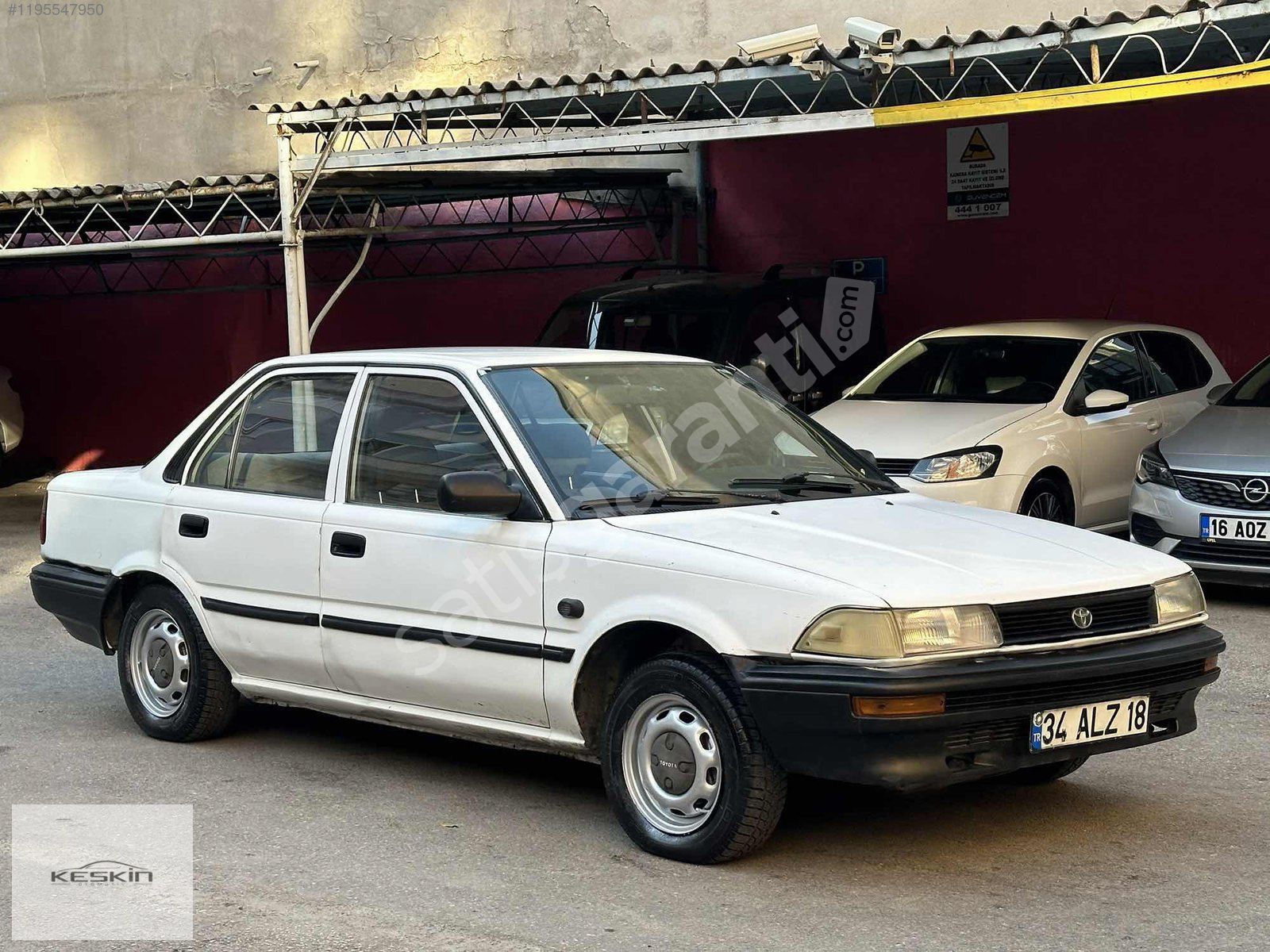 1992 TOYOTA COROLLA 1.3