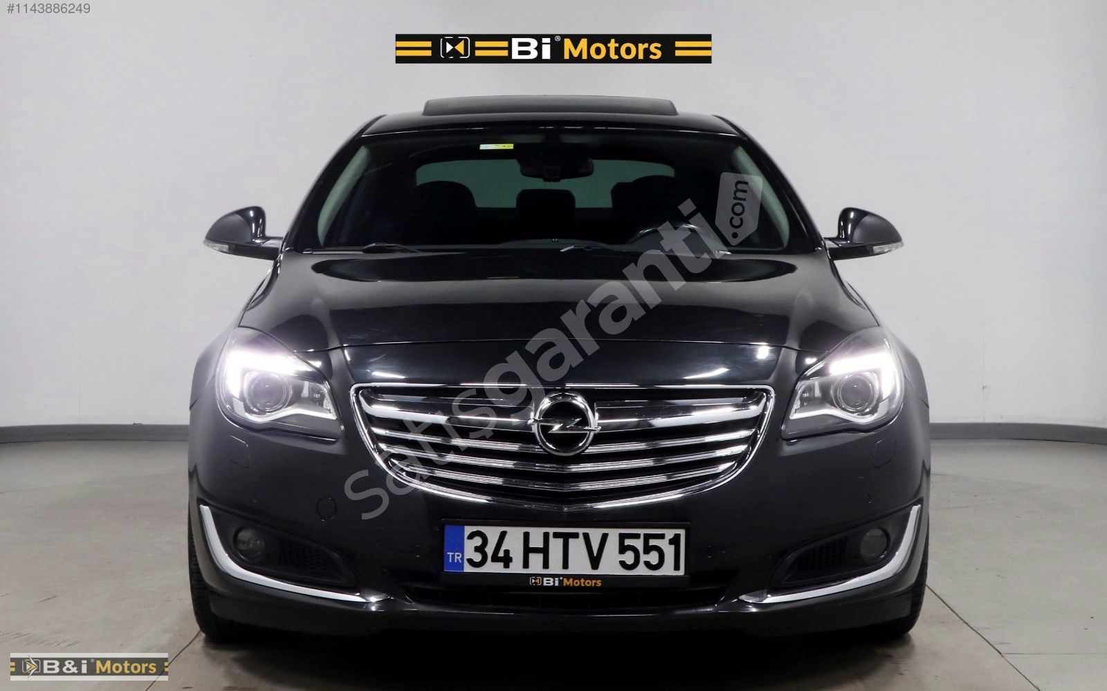 Bİ MOTORS'TAN OPEL INSiGNiA 1.6T COSMO SUNROOF+HAYALET+ANDROİD