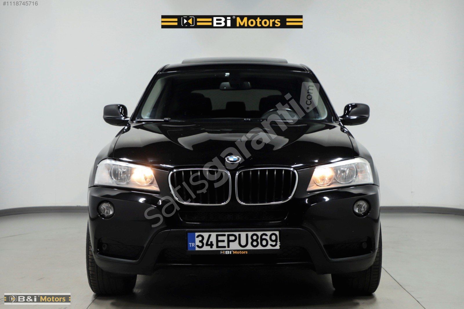 Bİ MOTORS'TAN 2011 MODEL BMW X3 20d xDRİVE CAM TAVAN