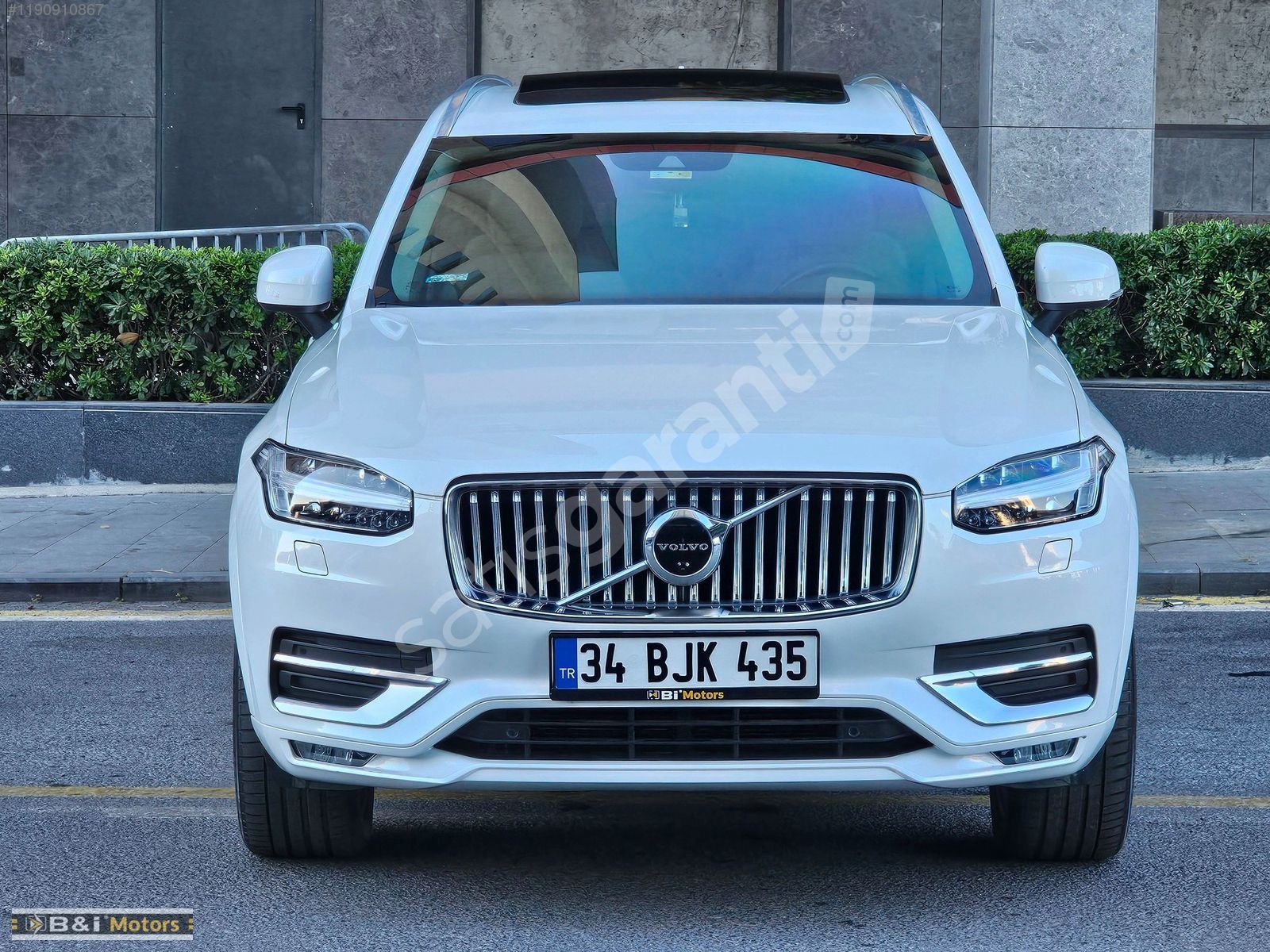 Bİ MOTORS'TAN 2021 VOLVO XC 90 HATASIZ BOYASIZ TRAMERSİZ 7KŞLİK