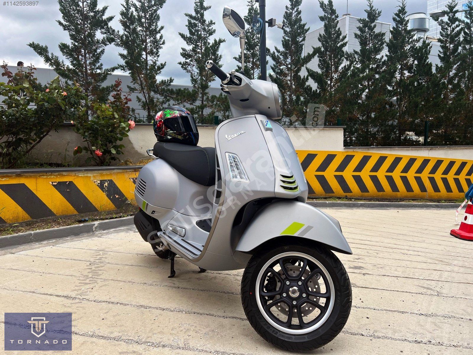 TORNADO MOTORS ' DAN MAT GRİ YENİ GTS S SUPERTECH 125 TAM DOLU