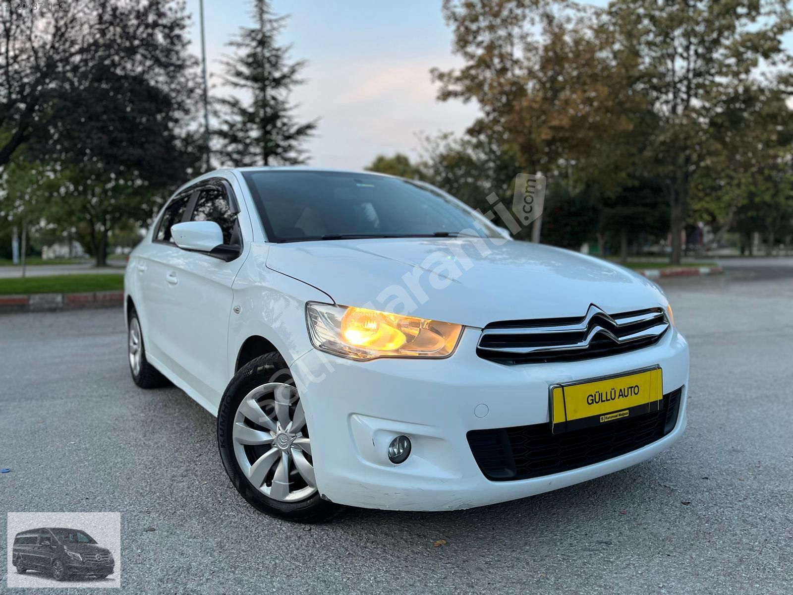 GÜLLÜ OTODAN 2015 MODELCITROEN C ELYSEE KRDİ VE ELDN TAKSİT