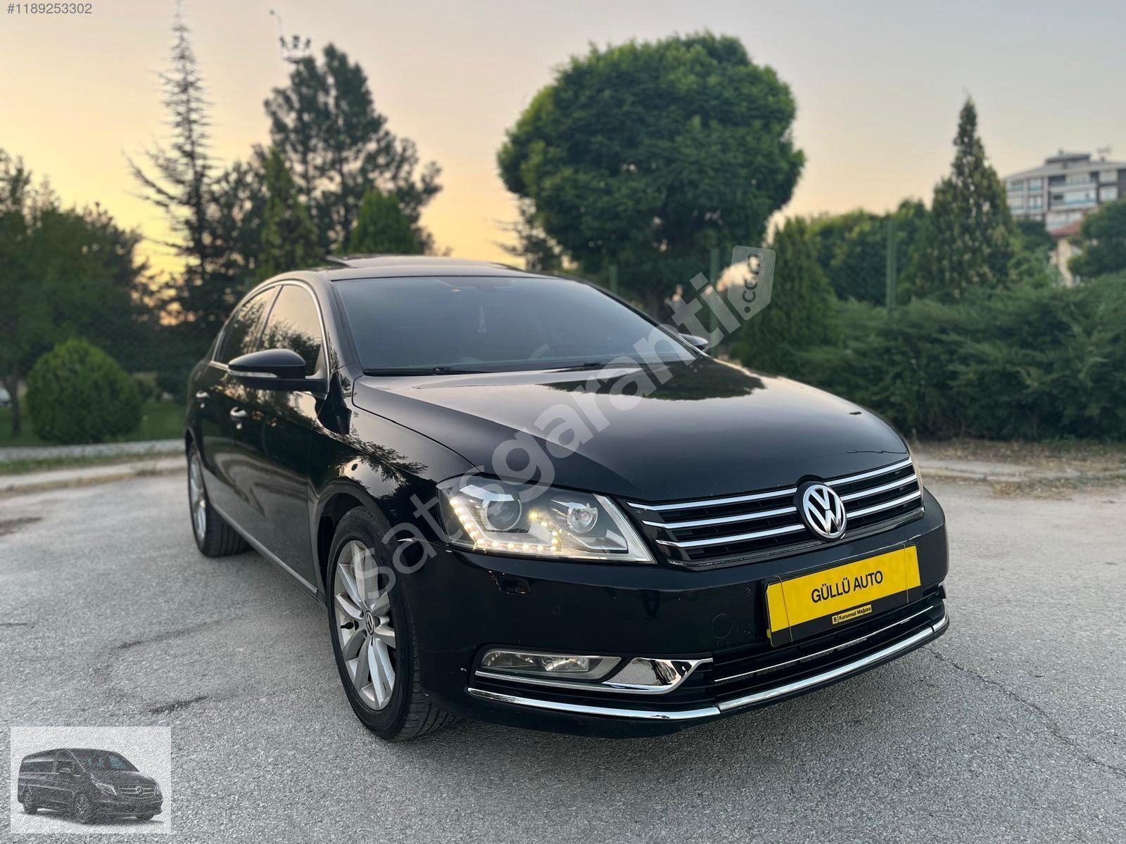 GÜLLÜ OTO'DAN/2012 SANRUFLU PASSAT HIGHLINE ELDEN TAKSİT VAR