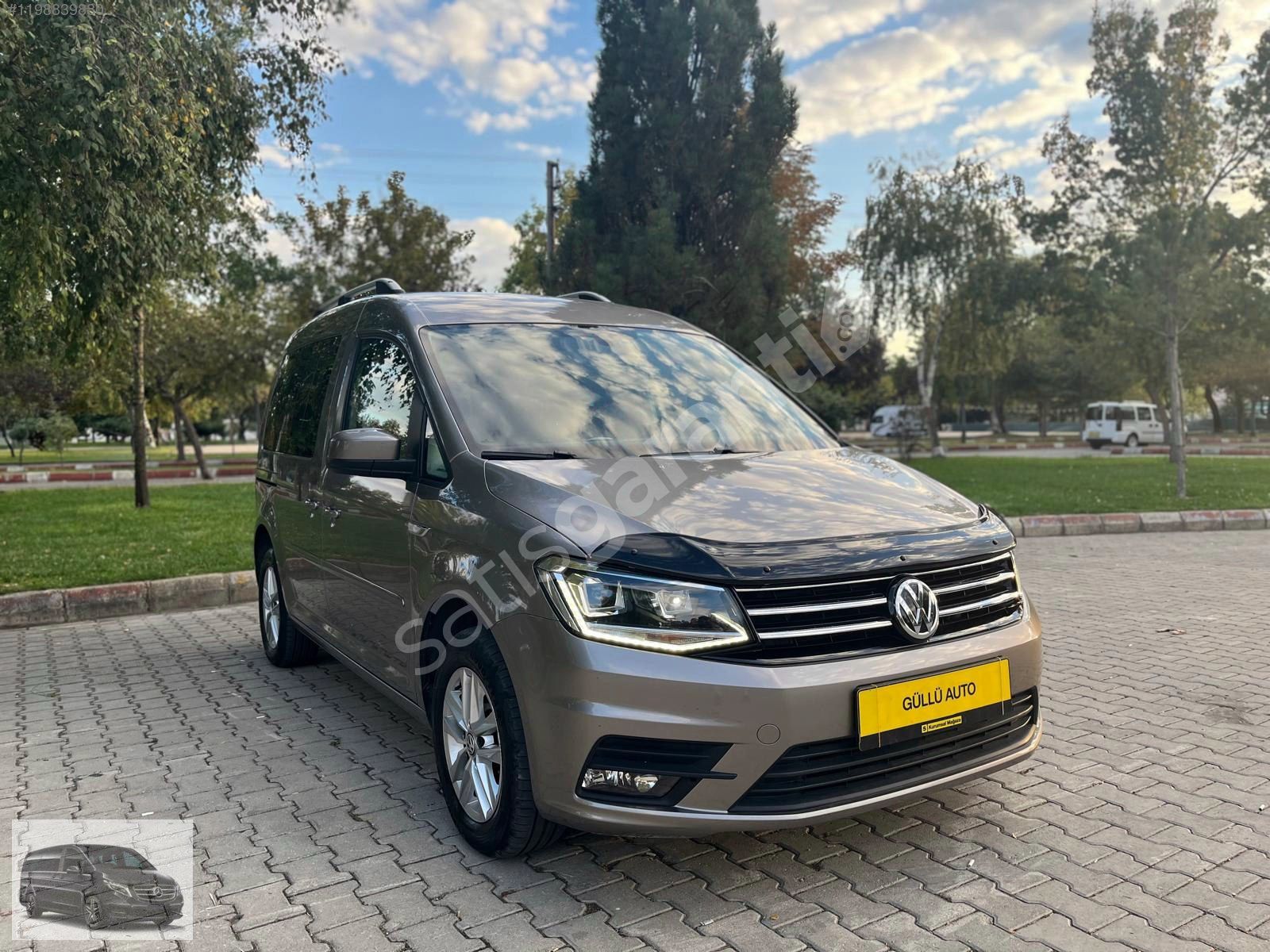 GÜLLÜ OTO'DAN 2019 VW CADDY 2.0 TDI OTOMATİK KREDİ İMKANI