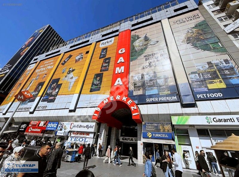 TURYAP'TAN KIZILAY GAMA İŞ MERKEZİNDE KİRALIK İŞ YERİ
